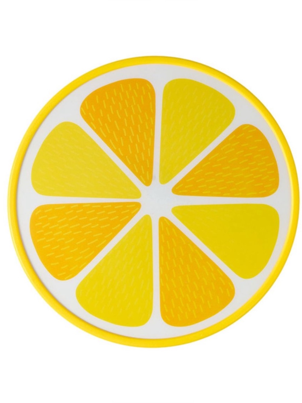 Crofton Lemon Slice Fruit Shape Two Sided Large Surface Cutting Chopping Board